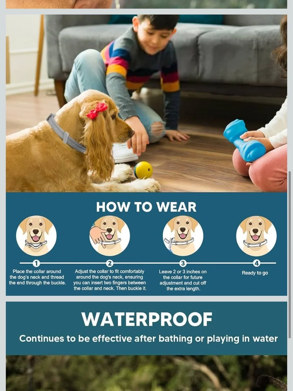 Brand new 2 packs Flea & Tick Collar for Dogs